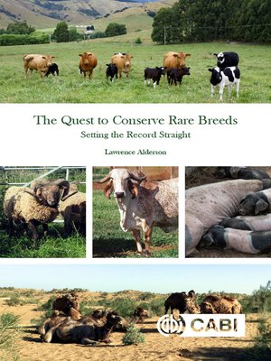 cover image of The Quest to Conserve Rare Breeds
